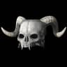Giant Skull - 2 Sockets, 30-34 Str, 420-477 Defense unique item for Diablo II: Resurrected - Sanctuary Relic
