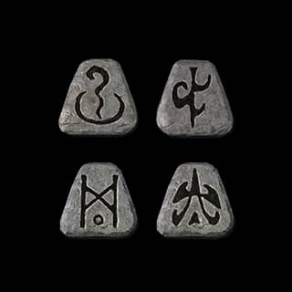Ice - Amn Shael Jah Lo (Runes Only) for Diablo II: Resurrected - Sanctuary Relic