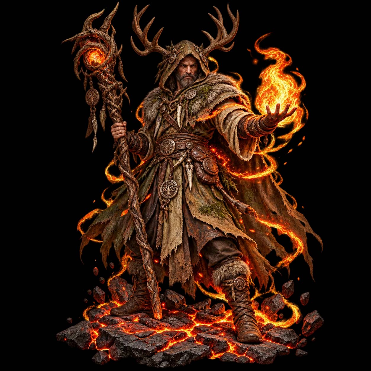 Druid - Fire / Fissure Druid - Optimized for Diablo II: Resurrected - Sanctuary Relic