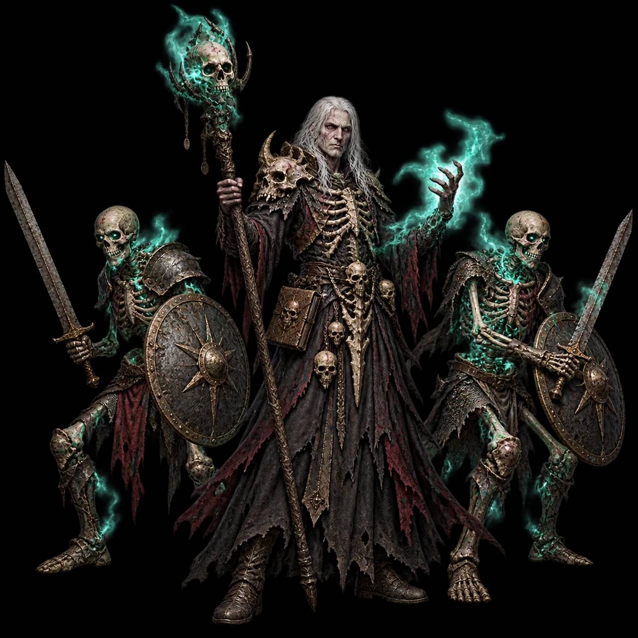 Necromancer - Summon / Corpse Explosion Fishymancer - Optimized for Diablo II: Resurrected - Sanctuary Relic