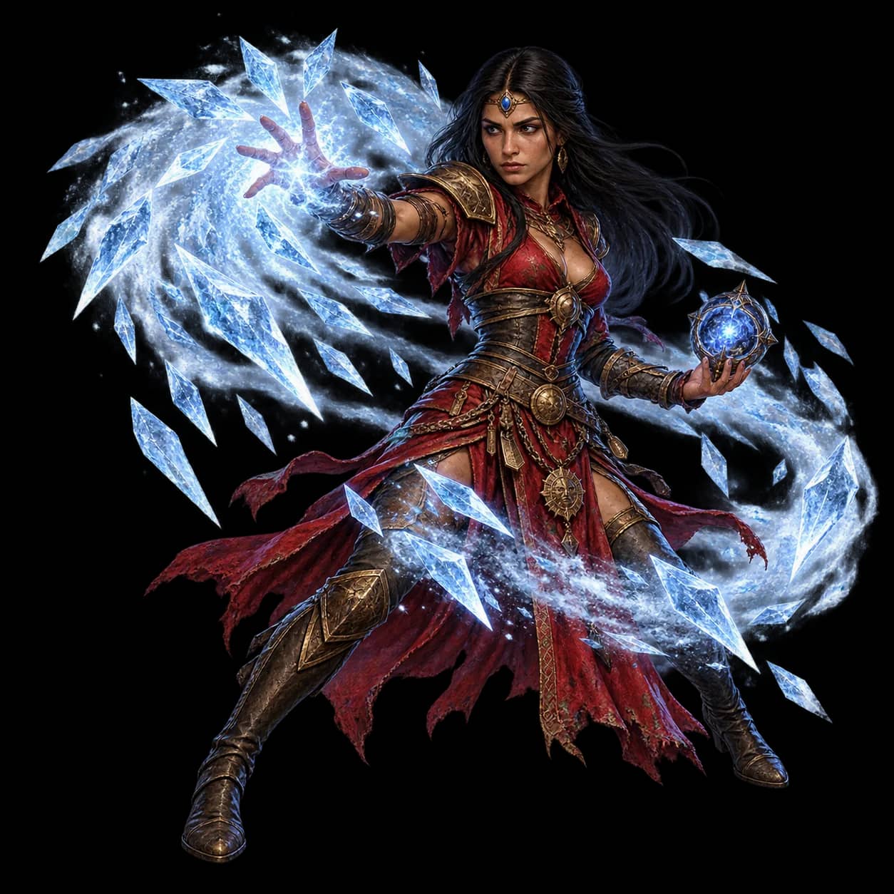 Sorceress - Blizzard Sorceress - Optimized for Diablo II: Resurrected - Sanctuary Relic