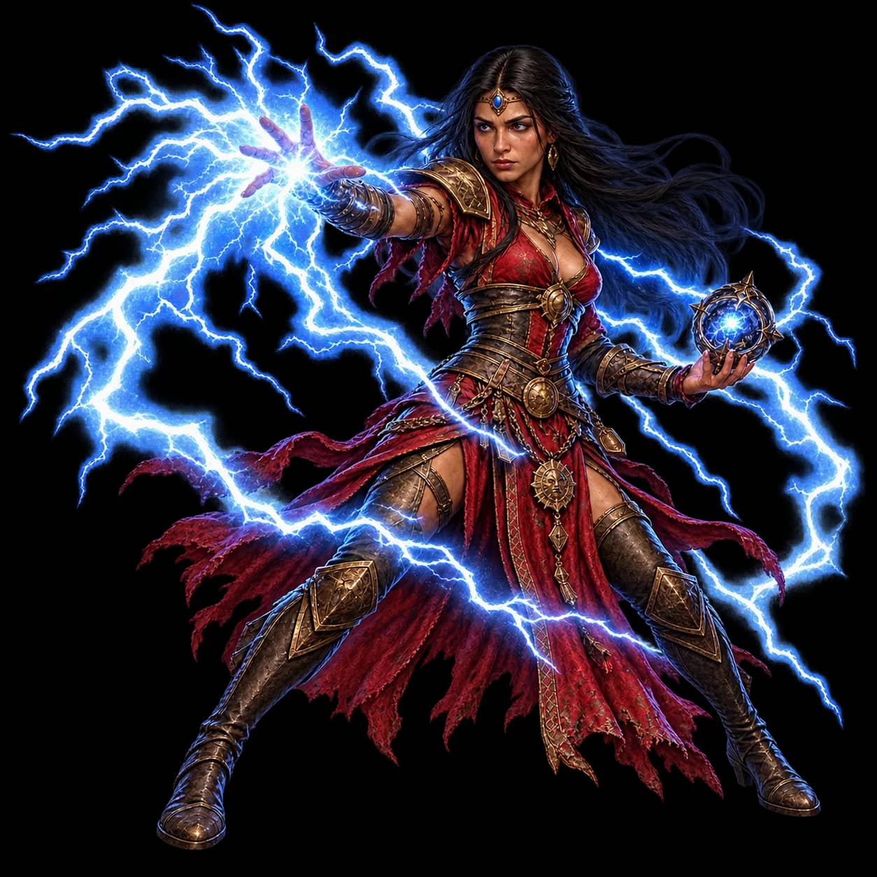 Sorceress - Lightning / Chain Lightning Sorceress - Optimized for Diablo II: Resurrected - Sanctuary Relic