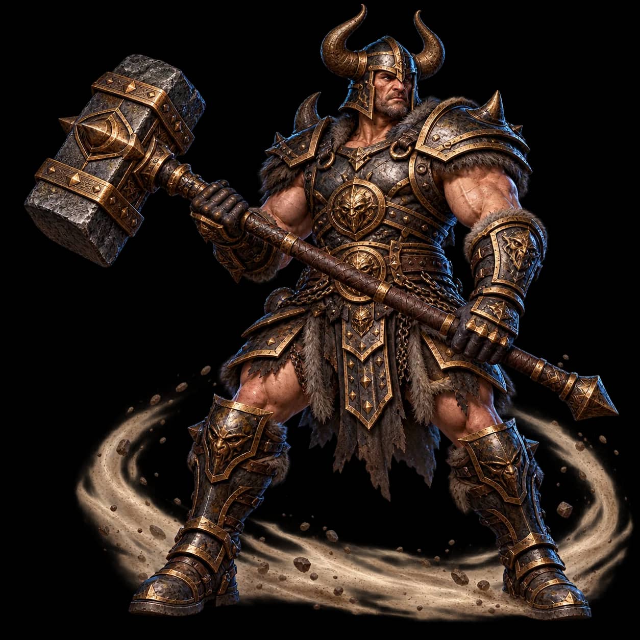 Barbarian - Immortal King Whirlwind Barbarian - Optimized for Diablo II: Resurrected - Sanctuary Relic