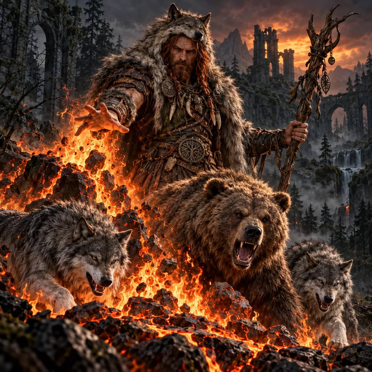 Druid - Fire / Summon Shaman Druid - Top Tier for Diablo II: Resurrected - Sanctuary Relic