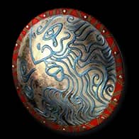 Dragon - Sacred Targe - 30-39 Allres - 3-5 All Attributes runeword for Diablo II: Resurrected - Sanctuary Relic