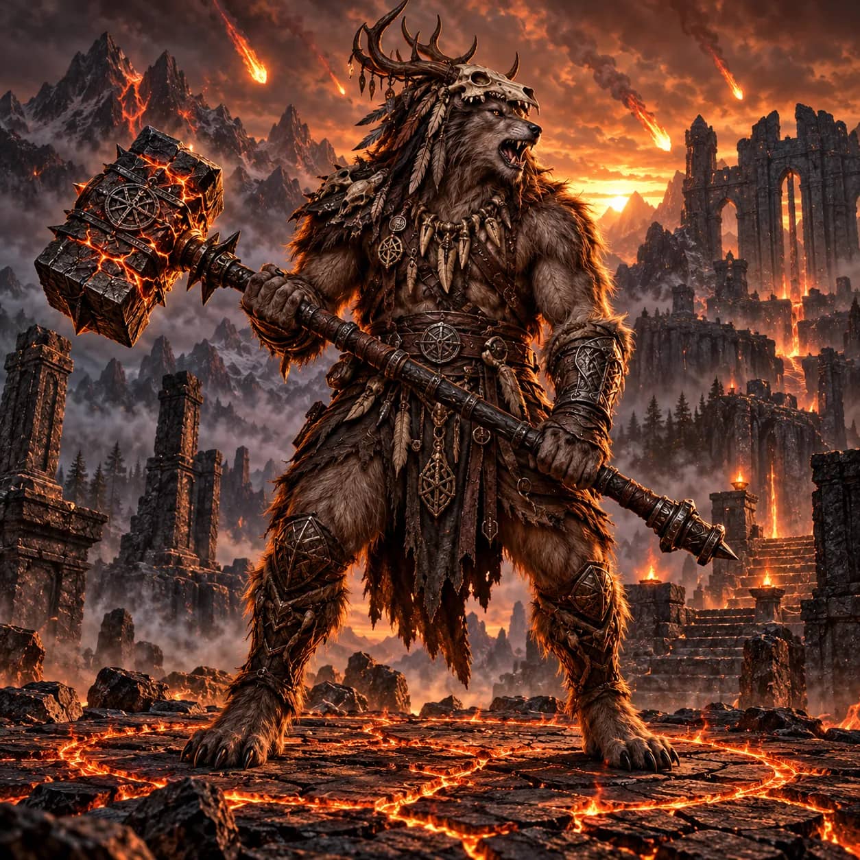 Druid - Armageddon / Shapeshift Druid - Early Ladder for Diablo II: Resurrected - Sanctuary Relic