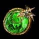 Cold Penetration Support - 20% Quality, Level 1 for Path of Exile - Sanctuary Relic