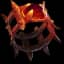 Enmity'S Embrace - 55% Reduced Fire Res unique item for Path of Exile - Sanctuary Relic