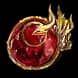 Fire Penetration Support - 20% Quality, Level 1 for Path of Exile - Sanctuary Relic