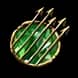 Greater Volley Support - 20% Quality, Level 1 for Path of Exile - Sanctuary Relic