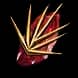 Perforate Of Bloodshed - 20% Quality, Level 1 for Path of Exile - Sanctuary Relic