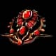 The Adorned - (100-124)% Effect unique item for Path of Exile 2 - Sanctuary Relic
