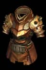 The Brass Dome - +5% To All Max Ele Res - 6 Links unique item for Path of Exile - Sanctuary Relic