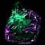 The Green Nightmare - (6-9)% Extra Damage unique item for Path of Exile - Sanctuary Relic