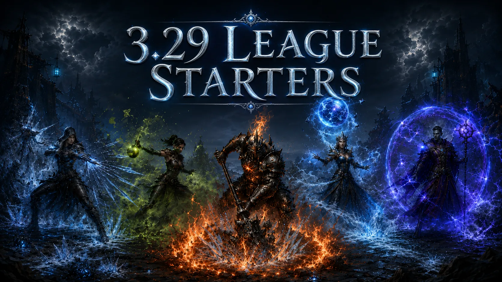 BEST POE 3.29 LEAGUE STARTER BUILDS