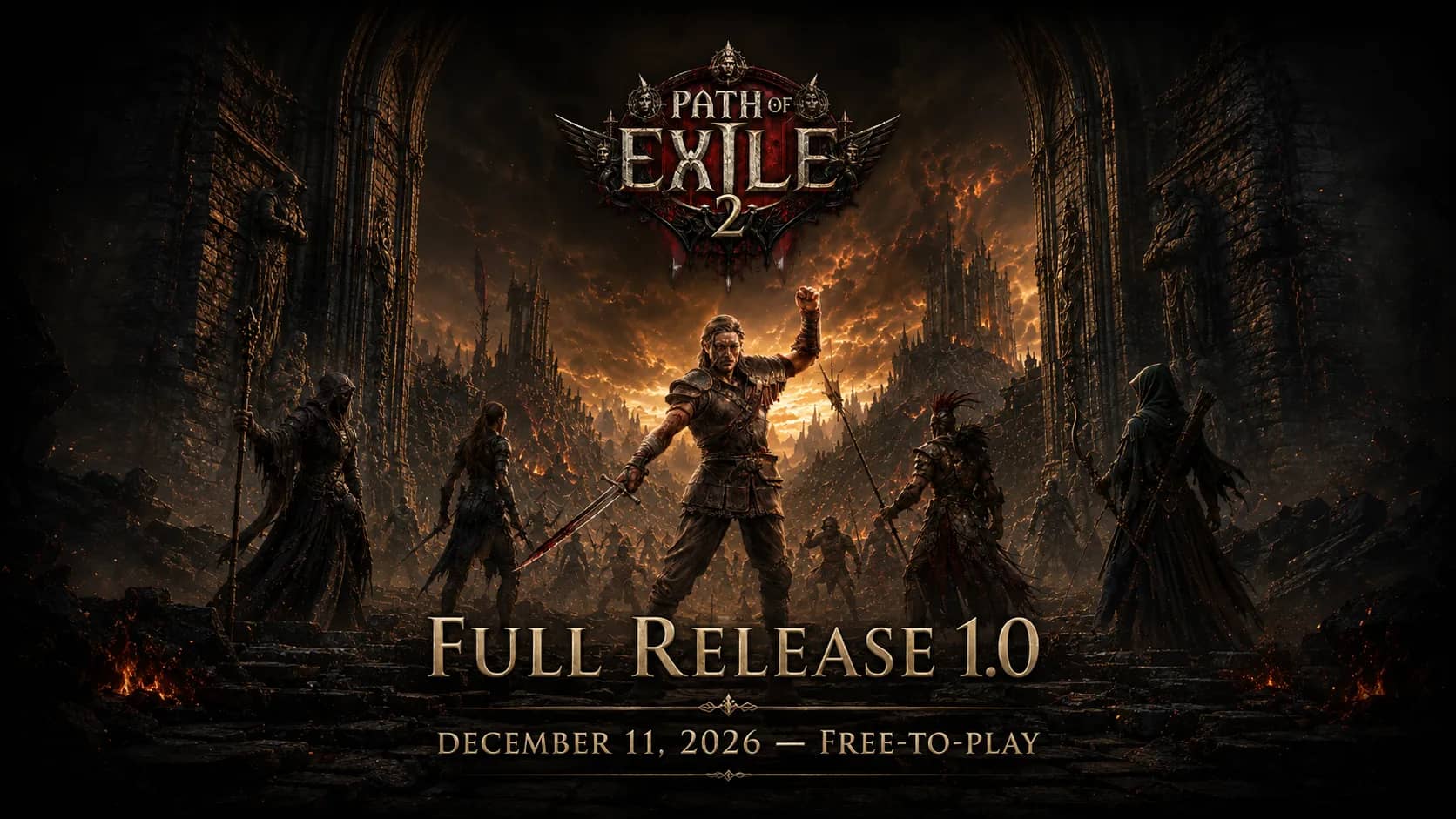 PATH OF EXILE 2 FULLY RELEASES ON DECEMBER 11, 2026