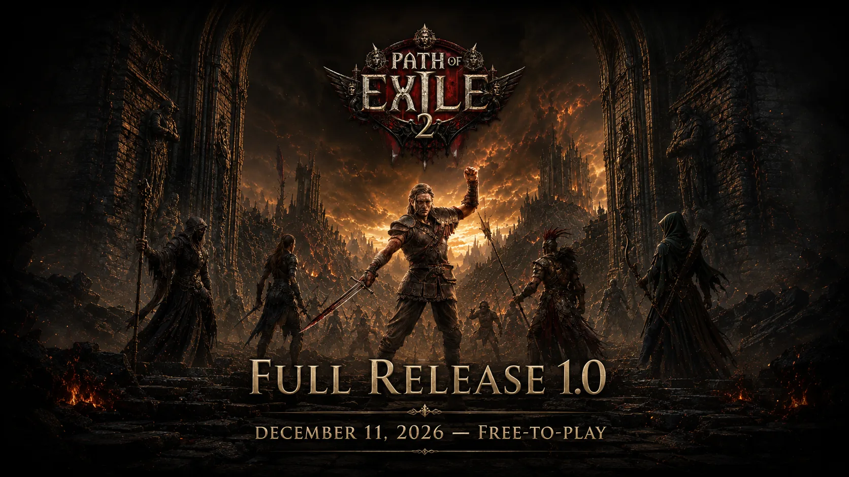 PATH OF EXILE 2 FULLY RELEASES ON DECEMBER 11, 2026