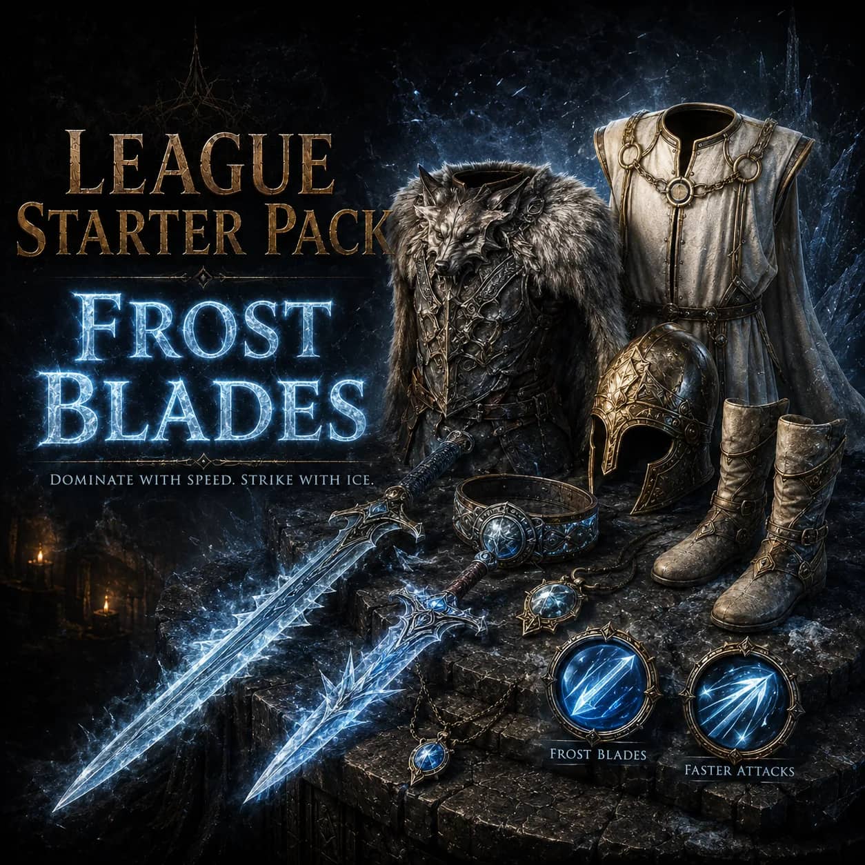 League Starter Pack - Frost Blades