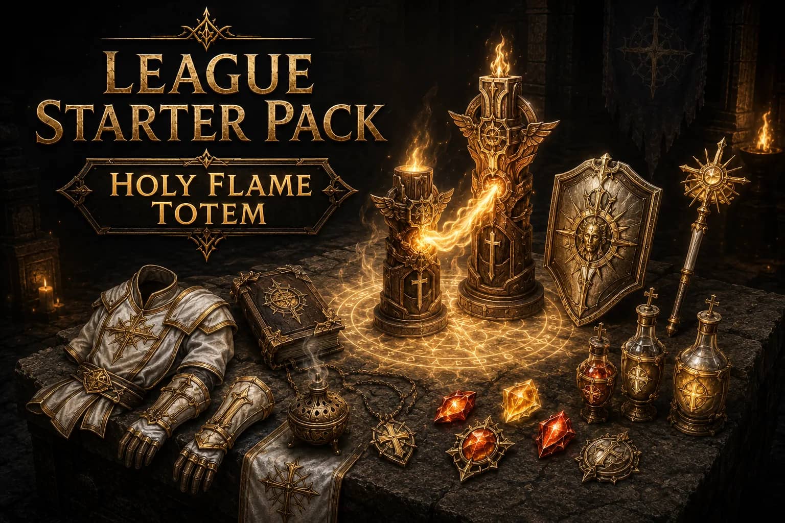 League Starter Pack - Holy Flame Totem