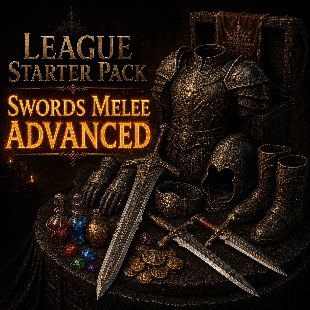 League Starter Pack - Swords Melee - Advanced
